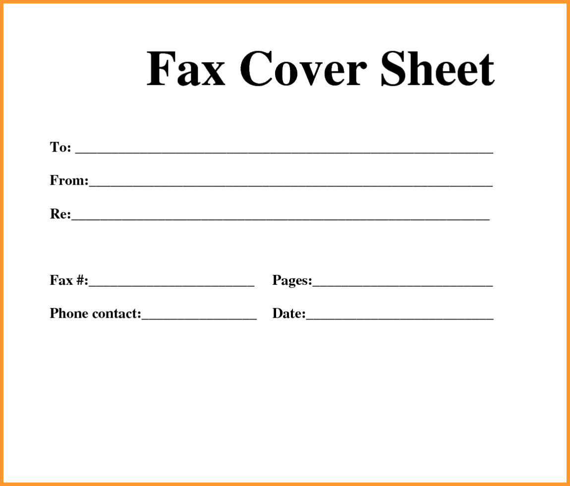 Free Fax Cover Sheet Template   Fax Cover Sheet Pdf E1492800461849 