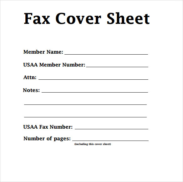 Confidential Cover Sheet PDF, Fax cover sheet Excel