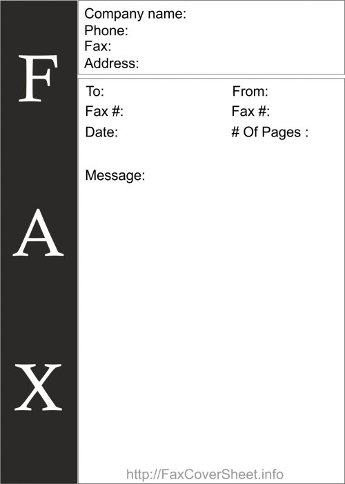 How to Make a Fax Cover Sheet
