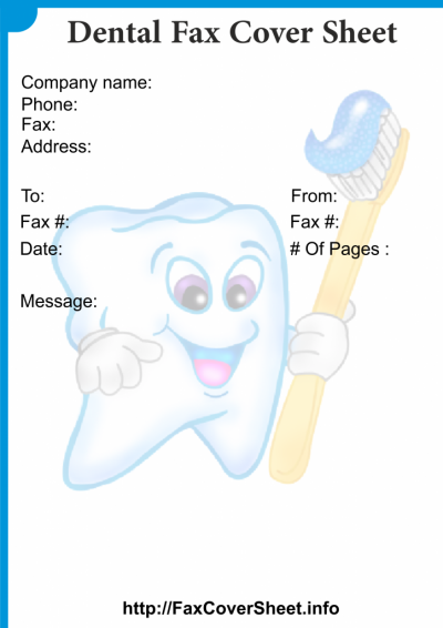 printable-dental-fax-cover-sheet-templates