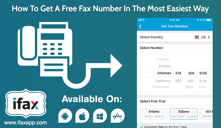 How to get a free fax number