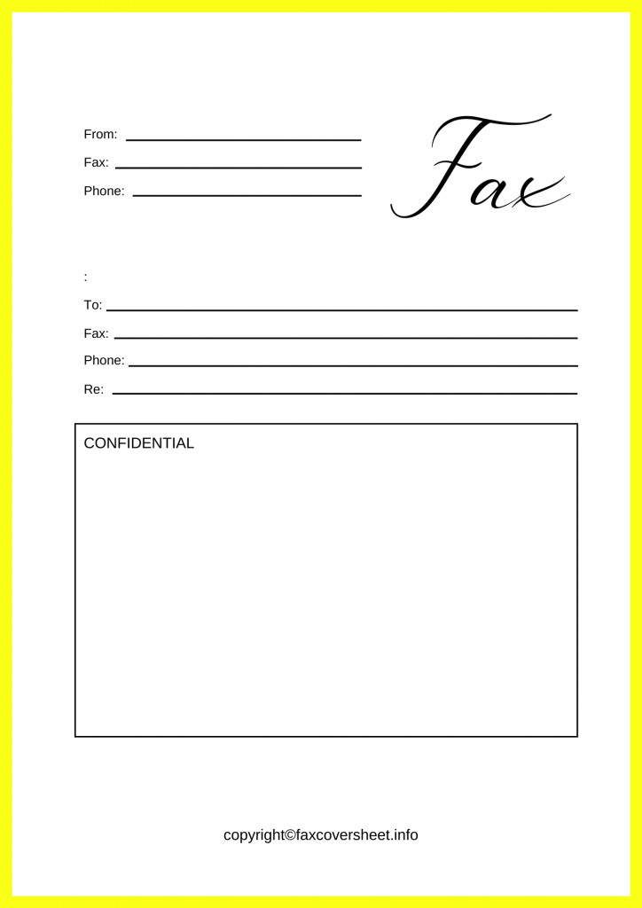 Fax Cover Sheet Simple Printable (1)